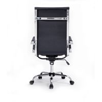 Miniatura 2 de SILLA DE OFICINA EQUIP RESPALDO ALTO COLOR NEGRO RECUBRIMIENTO PU DE ALTA CALIDADDISEÑO ERGONOMIC