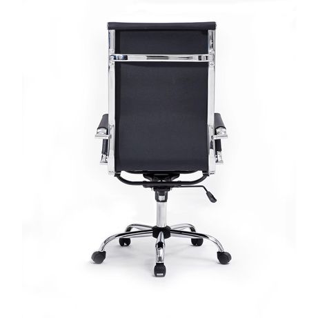 SILLA DE OFICINA EQUIP RESPALDO ALTO COLOR NEGRO RECUBRIMIENTO PU DE ALTA CALIDADDISEÑO ERGONOMIC - Imagen 2 de 5 SILLA DE OFICINA EQUIP RESPALDO ALTO COLOR NEGRO RECUBRIMIENTO PU DE ALTA CALIDADDISEÑO ERGONOMIC - Imagen 2 de 5
