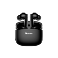 Miniatura 1 de AURICULARES BLUETOOTH DENVER TWE-48B INALAMBRICOS NEGROS