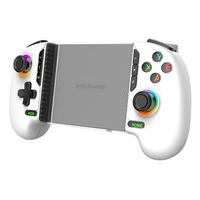 Miniatura 1 de GAMEPAD BLUETOOTH MARS GAMING MGPXPRO BT+USB MULTIPLATAFORMA HALL EFFECT BLANCO