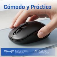 Miniatura 13 de iggual Ratón inalámbrico WOM-STANDARD-3D 1000DPI