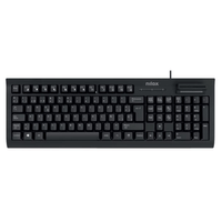 Miniatura 1 de TECLADO LECTOR DNI USB ESPA OL QWERTY