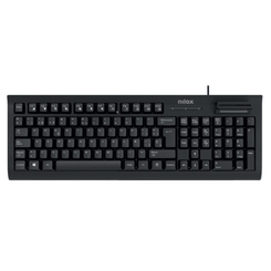 TECLADO LECTOR DNI USB ESPA OL QWERTY