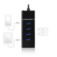 Miniatura 5 de Ewent E1137 HUB USB TIPO C 4 PUEROS USB 3.1