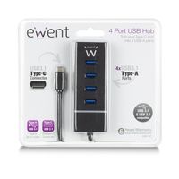 Miniatura 6 de Ewent E1137 HUB USB TIPO C 4 PUEROS USB 3.1