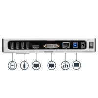 Miniatura 5 de DUAL MONITOR DOCKING STATION HDMI AND DVI / VGA - USB 3 .0