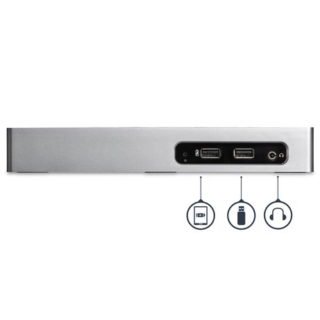 DUAL MONITOR DOCKING STATION HDMI AND DVI / VGA - USB 3 .0 - Imagen 6 de 9 DUAL MONITOR DOCKING STATION HDMI AND DVI / VGA - USB 3 .0 - Imagen 6 de 9