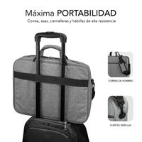 Miniatura 4 de MALETIN PORTATIL 15,6´´ SUBBLIM GREY
