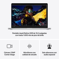 Miniatura 6 de MBP 16 Silver/16C/40C GPU/48GB/1T