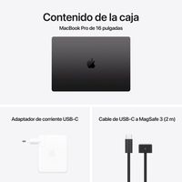 Miniatura 8 de 16-inch MacBook Pro: Apple M4 Max chip with 16-core CPU and 40-core GPU, 48GB, 1TB SSD - Space Black