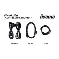 Miniatura 23 de IIYAMA ProLite T2752MSC-B1 27" IPS Full HD HDMI Altavoces Táctil
