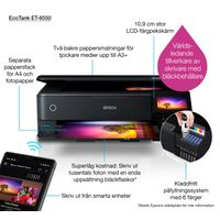 Miniatura 27 de EPSON EcoTank ET-8550 Multifunción A3 Wifi Inkjet Dúplex