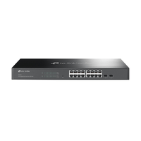 Miniatura 1 de SWITCH GESTIONABLE JETSTREAM 16P GIGABIT CON 2 RANURAS SFP GIGABIT RACK 19" 1U