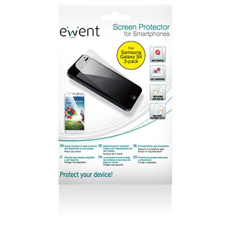 PROTECTOR PANTALLA EWENT EW1405 SAMSUNG GALAXY S4 - Imagen 3 de 4 PROTECTOR PANTALLA EWENT EW1405 SAMSUNG GALAXY S4 - Imagen 3 de 4