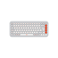 POP ICON KEYS KBD OFF WHITE ES