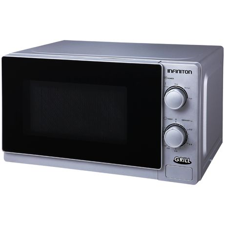 HORNO MICROONDAS CON GRILL INFINITON MW-1121A 20 LITROS SILVER - Imagen 2 de 2 HORNO MICROONDAS CON GRILL INFINITON MW-1121A 20 LITROS SILVER - Imagen 2 de 2