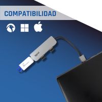 Miniatura 10 de iggual Hub USB-A 3.0 x 4 puertos HUB-A-4p