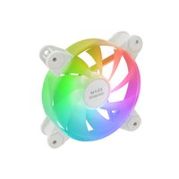 Miniatura 5 de KIT 4xVENTILADOR INTERNO ARGB MARS GAMING MF4AW 120mm SIN MARCO RODAMIENTO FDB BLANCO