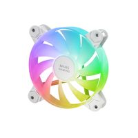 Miniatura 6 de KIT 4xVENTILADOR INTERNO ARGB MARS GAMING MF4AW 120mm SIN MARCO RODAMIENTO FDB BLANCO