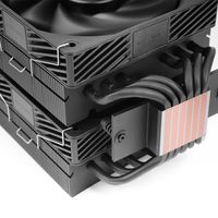 Miniatura 6 de VENTILADOR CON DISIPADOR DE CPU MARS GAMING MCPUX26PRO TDP 350W DOBLE TORRE PWM FDB NEGRO