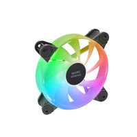 Miniatura 5 de KIT 4xVENTILADOR INTERNO ARGB MARS GAMING MF4A 120mm SIN MARCO RODAMIENTO FDB NEGRO