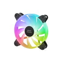 Miniatura 6 de KIT 4xVENTILADOR INTERNO ARGB MARS GAMING MF4A 120mm SIN MARCO RODAMIENTO FDB NEGRO
