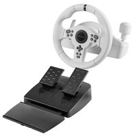 Miniatura 2 de VOLANTE MARS GAMING MWHRSXONEW DRIVESENSE 270º PEDALES Y PALANCA MULTIPLATAFORMA BLANCO