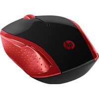 Miniatura 3 de RATON HP 200 ROJO INALAMBRICO