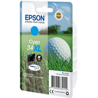 Miniatura 1 de EPSON Singlepack Cyan 34XL DURABrite Ultra Ink