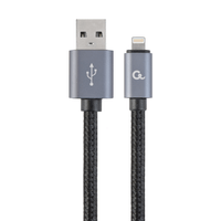 Miniatura 1 de CABLE TRENZADO DE ALGODON GEMBIRD 8 PINES CON CONECTORES METALICOS, 1,8 M