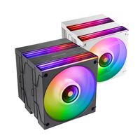 Miniatura 5 de VENTILADOR CON DISIPADOR DE CPU MARS GAMING MCPUX26 TDP 350W DOBLE TORRE PWM ARGB NEGRO