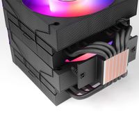 Miniatura 7 de VENTILADOR CON DISIPADOR DE CPU MARS GAMING MCPUX26 TDP 350W DOBLE TORRE PWM ARGB NEGRO