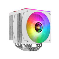 Miniatura 1 de VENTILADOR CON DISIPADOR DE CPU MARS GAMING MCPUX26W TDP 350W DOBLE TORRE PWM ARGB BLANCO