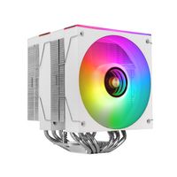 Miniatura 2 de VENTILADOR CON DISIPADOR DE CPU MARS GAMING MCPUX26W TDP 350W DOBLE TORRE PWM ARGB BLANCO