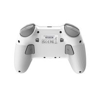 Miniatura 3 de GAMEPAD BLUETOOTH MARS GAMING MGPV3W PANTALLA LCD BT+2.4G+USB MULTIPLATAFORMA HALL EFFECT BLANCO
