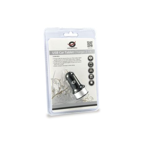 CARGADOR CONCEPTRONIC 5V 2xUSB PARA COCHE 12/24V C05-219 - Imagen 2 de 7 CARGADOR CONCEPTRONIC 5V 2xUSB PARA COCHE 12/24V C05-219 - Imagen 2 de 7