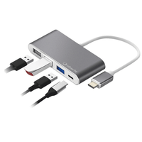 Miniatura 1 de HUB USB-C SILVERHT 4 EN 1