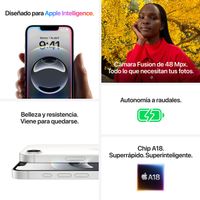 Miniatura 8 de APPLE iPhone 16e 6.1" 5G 128GB Negro