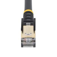 Miniatura 4 de Cable de 5m de Red Ethernet CAT6a Negro RJ45 STP