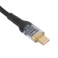 Miniatura 4 de iggual Cable USB-C a tipo C 3A 100 cm trenzado LED