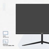 Miniatura 19 de IGGUAL Monitor 21,5" IPS 1ms FHD 120Hz VGA HDMI DP   21.5" LED IPS Full HD HDMI VGA