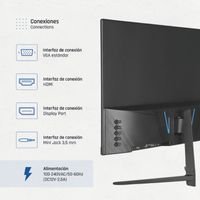 Miniatura 20 de IGGUAL Monitor 21,5" IPS 1ms FHD 120Hz VGA HDMI DP   21.5" LED IPS Full HD HDMI VGA