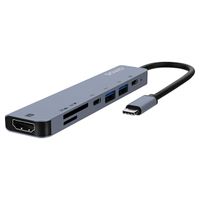 Miniatura 4 de Savio AK 82 hub de interfaz USB Tipo C 5000 Mbit s Negro