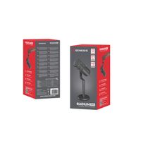 Miniatura 10 de MICROFONO GENESIS RADIUM 350D CONDENSADOR CARDIODE DINAMICO USB SOBREMESA