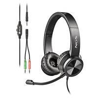 Miniatura 1 de AURICULARES C/MICROFONO NGS MSX11PRO JACK-3.5MM NEGRO