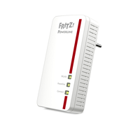 Miniatura 1 de AVM FRITZ!Powerline 1260E International Adaptador PLC individual hasta 1200 Mbps, Base Wi-Fi AC + N incorporada