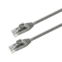 Miniatura 1 de LATIGUILLO AISENS RJ45 UTP CAT6A 5M GRIS A145-0329