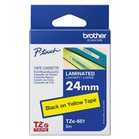 Miniatura 4 de CINTA ROTULADORA AMARILLO / NEGRO24