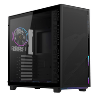 Miniatura 1 de CAJA GIGABYTE AORUS C400 GLASS,SEMITORRE,3.5"X2+2.5"X2,B:120MMX3+R:120MMX1,HDMI,USB3.0X2+3.2 TYPE CX1,ARGB,NEGRA+VENTANA TRANSPARENTE (GB-AC400G)
