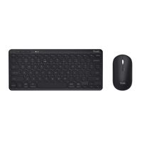 Miniatura 3 de TECLADO + MOUSE INALAMBRICO TRUST LYRA MULTIDISPOSITIVO (USB Y 2 DISP BT)  RECARGABLES    25061